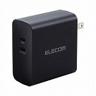 ノートパソコン　充電器　タイプＣ　×２　ブラック