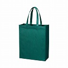 不織布バッグ　グリーン　Ｍ　５枚×５