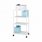 スチールプリンターラック４段６００×４００