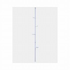 ボタニカル突っ張りプランタースタンドＭＷＨ