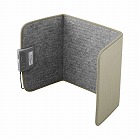 デスクパネルヒーター　キャメル