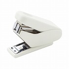 壁につけるマグネット専用ホッチキス　ホワイト