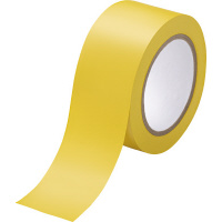 ラインテープ　黄　幅５０ｍｍ×長さ３３ｍ　１巻