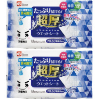 水の激落ち　超厚ウエットシート２０枚×２Ｐ