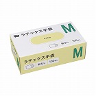 ラテックス手袋　粉無　Ｍサイズ　１００枚×２０