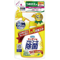 キッチン用アルコール除菌スプレ　詰替３８０ｍｌ×５