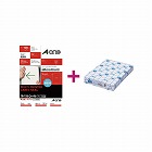 再生紙ラベル　ノーカット　コピー用紙Ａ４セット
