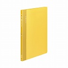 クリヤーブック固定式・横入　Ａ４縦　４０Ｐ　黄Ｘ３