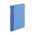 クリヤーブック固定式・横入　Ａ５縦　４０Ｐ　青Ｘ３