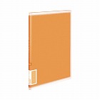 クリヤーブック＜コロレー＞Ａ４縦　２０枚　橙Ｘ３