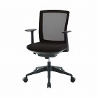 シンフォート　メッシュ　ブラック肘付