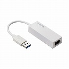 有線ＬＡＮアダプター　ＵＳＢ変換　ホワイト