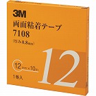 ３Ｍ　両面粘着テープ　７１０８　１２ｍｍＸ１０ｍ