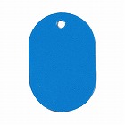 番号札　小　無地　１０個入　青