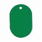 番号札　小　無地　１０個入　緑