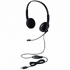 ヘッドホン　有線　ＵＳＢ　接続　オーバーヘッド