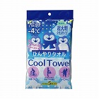 冷感‐４℃　ひんやりタオル　個包装　無香料×５