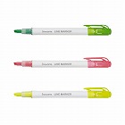 カートリッジ式蛍光ペン　簡単キャップ　３色セット