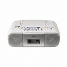 コンパクト形ＣＤラジオカセットレコーダー　シルバー