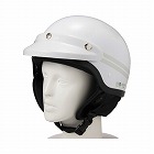 バイク用ヘルメットシルバー　反射２本付　ＬＬ