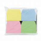 強粘着インデックスふせん　パステルカラー　４冊