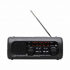 さすだけ充電ラジオライト３　ブラック