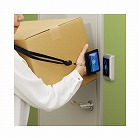 持ちやすいバンド付ＩＤカードホルダー　黒　５個