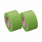 メモックロール詰替用　２５ｍｍ幅　ライム２巻ｘ５