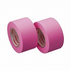 メモックロール詰替用　２５ｍｍ幅　ローズ２巻ｘ５