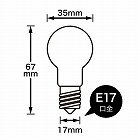 省エネクリプトン球４０Ｗ形クリア２Ｐ