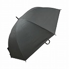 ６５ｃｍジャンプ　ＥＶＡ傘　グラス骨　無地ブラック