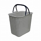 ドットバスケット深型ホワイト