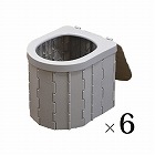 折り畳み瞬間設置トイレ　６個入