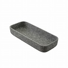 小物収納　フェルトトレー　ストーングレー