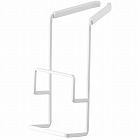 蛇口にかけるスポンジホルダータワーダブルホワイト