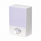 乾電池式人感明暗センサーナイトライトコーナー置き