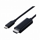 変換ケーブル　Ｔｙｐｅ‐Ｃ‐ＨＤＭＩ　５．０ｍ　黒