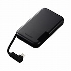 外付けＳＳＤ　ケーブル一体型　５００ＧＢ　黒