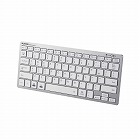 ＢＴミニキーボード　パンタグラフ式　軽量　銀