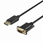 ＤＰ‐ＶＧＡ　変換ケーブル　２ｍ　ブラック