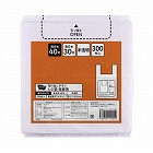 取り出しやすい箱入りレジ袋４０号半透明詰替用×１６