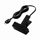 ＵＳＢクリップタップ　ＵＳＢＡ×２　３．０ｍ　黒