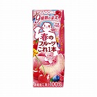 春のフルーツ白桃さくらんぼ１９５ｍｌ２４本