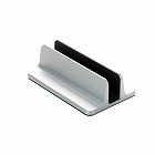 ノートパソコンスタンド　縦置き　アルミ　シルバー