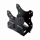ＣＰＵホルダー　ＶＥＳＡ対応　耐荷重５ｋｇ　黒