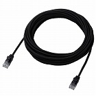 ＬＡＮケーブル　ＣＡＴ６Ａ準拠　７ｍ　メッシュ　黒