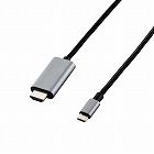 ＴｙｐｅＣ‐ＨＤＭＩ　変換ケーブル　１ｍ　ブラック