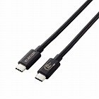 ＵＳＢ‐Ｃケーブル　ＰＤ　ＵＳＢ４　１ｍ　ブラック
