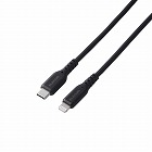 ｉＰｈｏｎｅ充電ケーブル　１ｍ　ＰＤ　ブラック