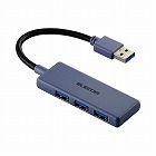 ＵＳＢハブ（ＵＳＢ‐Ａ×３）バスパワー　ネイビー